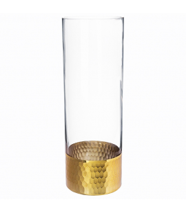 Wazon szklany Golden Honey 30cm