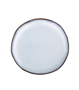 Talerz deserowy porcelanowy Reactive Blue 18cm