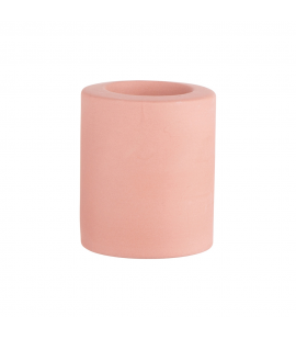 Świecznik ceramiczny ceglasty 8cm